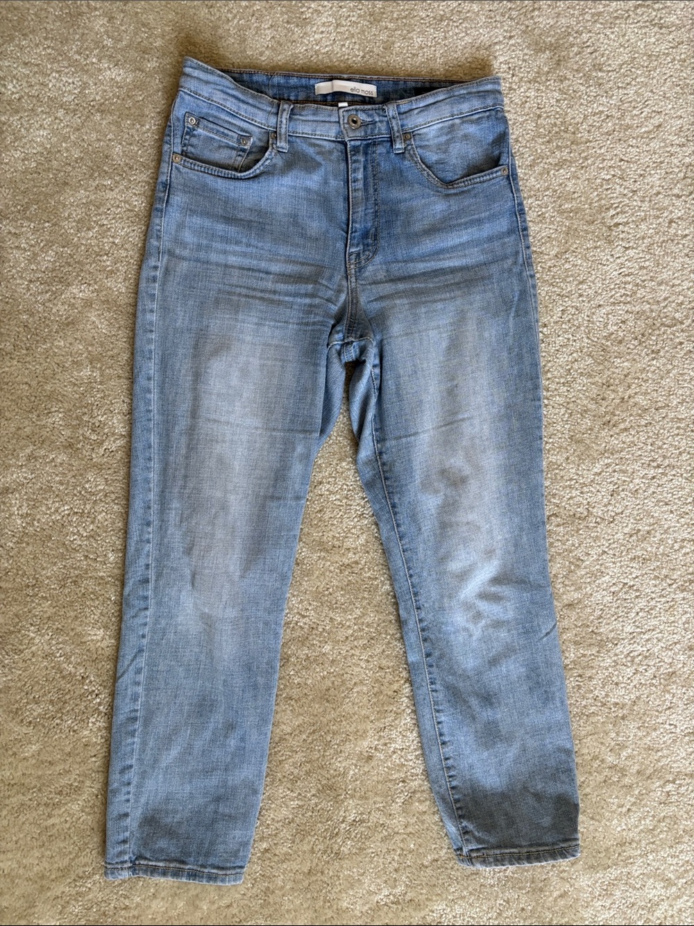 Ella Moss Light Blue high waist Straight Junior’s Jeans